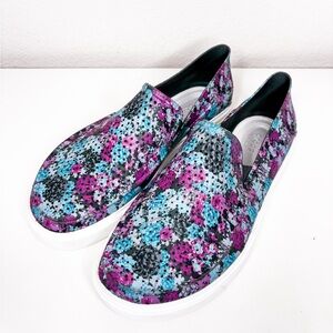 CROCS Citilane‎ Boat Shoe Sneaker Blue Purple Size 8